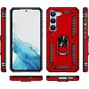 SAHARA - Bundle: Red Kickstand Series with Belt Clip Case with Tempered Glass Screen and Camera Protector - Samsung Galaxy S23 - 4 of 4