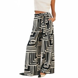 Women's Runaway Geometric Wide Leg Pants - DRESS FORUM - 1 of 4
