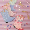 Daydream Society - Pony Tales Boot Plates - Pack of 8 Paper Plates, 2 of Each Style - 2 of 3