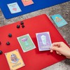 Okuna Outpost 2 Pack Playmat, Card Game Mat for MTG, TCG, Board Games, and Table Magic (Blue/ Red, 24x14 in) - 2 of 4