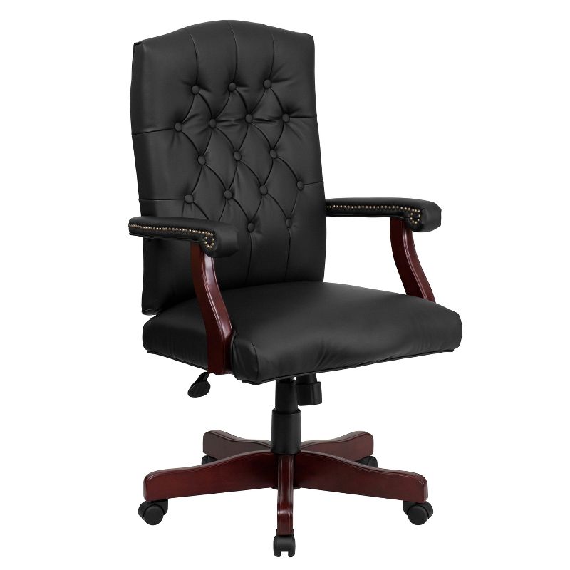 Emma and Oliver Martha Washington Executive Swivel Office Chair with Arms, 1 of 11