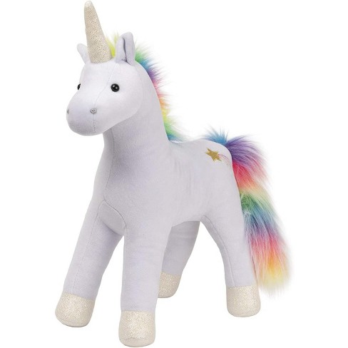 Fao Schwarz Glow Brights Toy Plush Led With Sound White Unicorn 15 Stuffed  Animal : Target