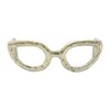 Sagebrook Home Abstract Glasses Aluminum Sculpture Decoration - 3 of 4