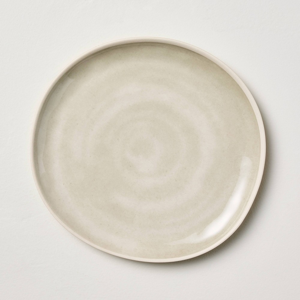 Photos - Other kitchen utensils 9" Tonal Melamine Salad Plate Natural/Cream - Hearth & Hand™ with Magnolia