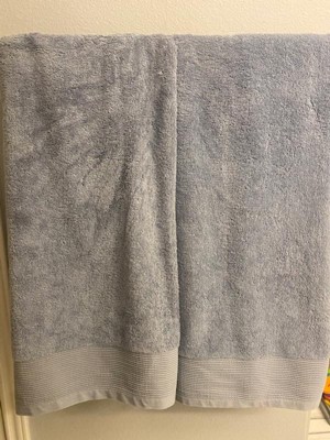 6pc Antimicrobial Nuage Cotton Tencel Blend Towel Set Gray - Beautyrest