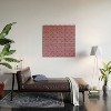 Little Arrow Design Co watercolor hearts on stripes Wood Wall Mural - Society6 - 2 of 2