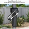 PURPLE LEAF Patio Umbrella Outdoor Table Umbrella Aluminum Frame Market Umbrella Sun Umbrella with 8 Sturdy Ribs - 4 of 4