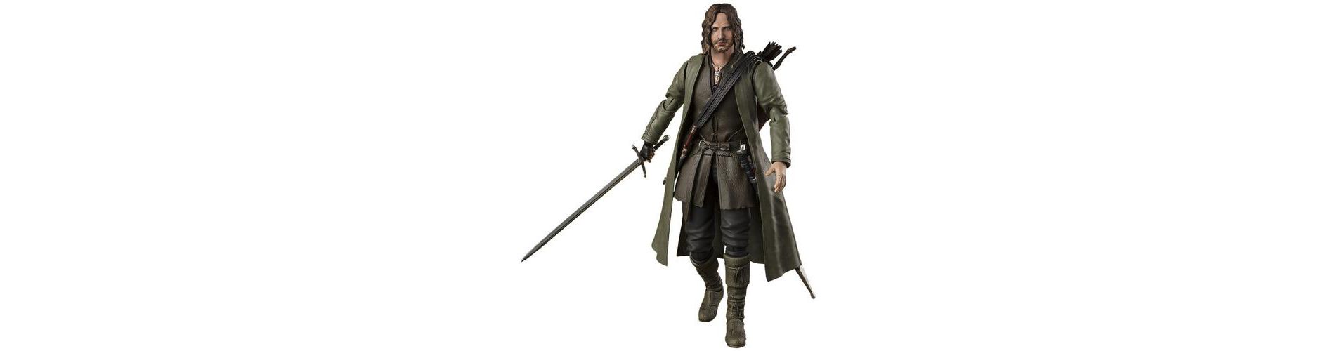 Bandai - Tamashii Nations - The Lord of the Rings - S.H.Figuarts - Aragorn (The Fellowship of the Ring) Action Figure