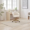 NicBex Adjustable Height Home Office Chair with Metal Base and Wheels for Work Study Vanity,Bedroom - 2 of 4