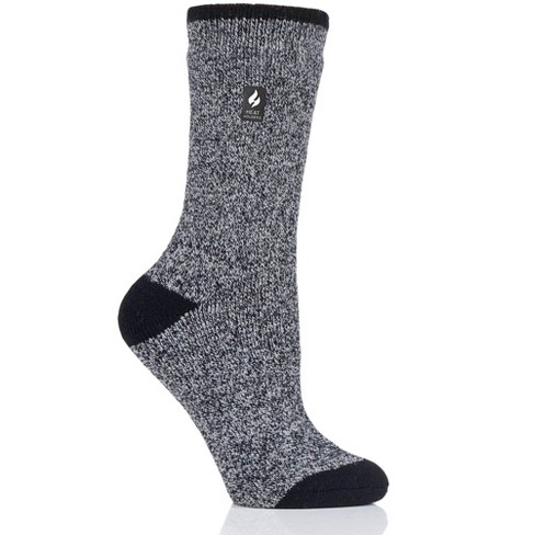 Heat Holder Women s Viola Lite Twist Crew Socks Warm Soft Hiking Cabin Cozy At Home Socks 5x Warmer Than Cotton Socks Target