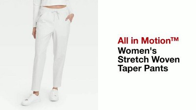 all in motion, Pants & Jumpsuits, Womens All In Motion Xxl Stretch Woven  Tapered Green Cargo Jogger Pants Scrubs