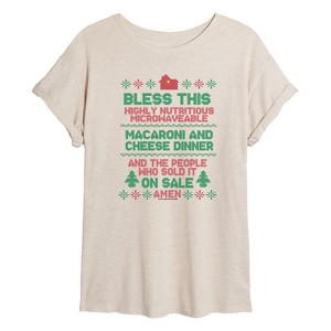 Women's - Home Alone -  Oversized Graphic T-Shirt - 1 of 4
