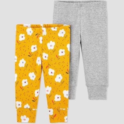 floral baby pants