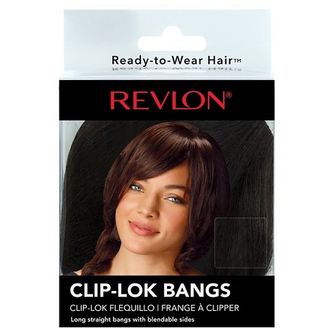 Revlon Ready To Wear Hair Clip Lok Bangs Target