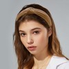 Unique Bargains Textured Cotton Knot Headband Soft Hairband for Women 1.3 Inch Wide 1Pcs - 2 of 4