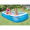 Intex Swim Center 72in x 120in x 22in Family Backyard Inflatable Swimming Pool - image 3 of 4