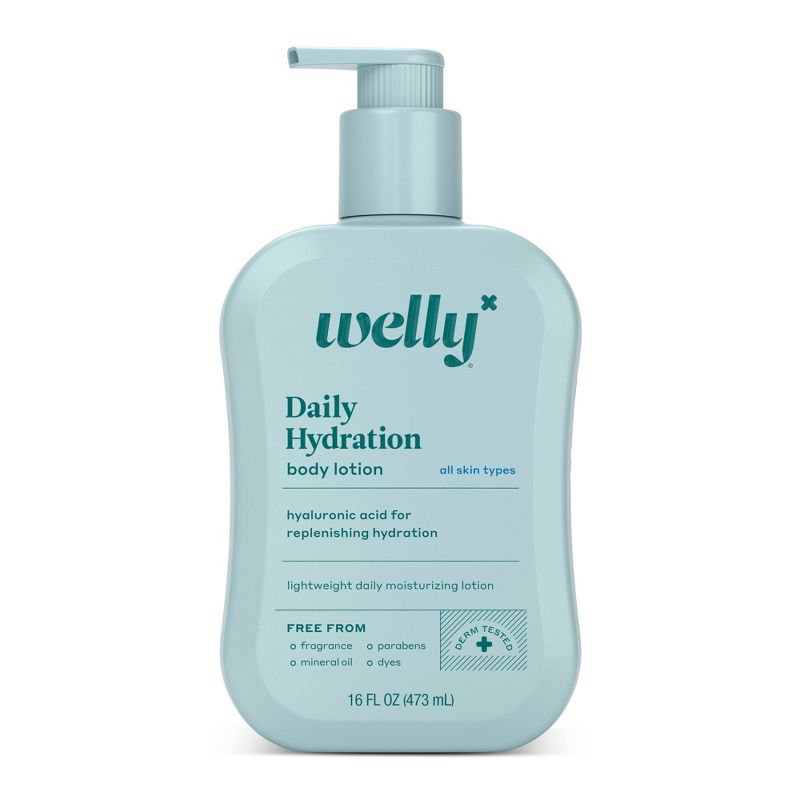 Welly Daily Hydration Body Lotion Unscented - 16 fl oz, 1 of 9