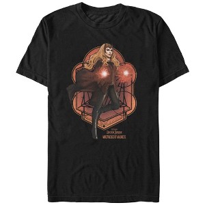 Men's Marvel Doctor Strange in the Multiverse of Madness Scarlet Witch T-Shirt - 1 of 4