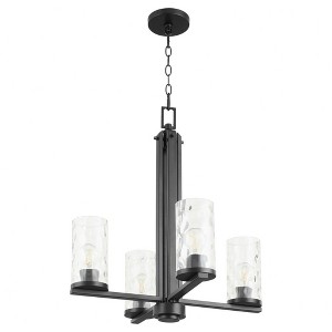 Quorum Lighting Steinway 4 - Light Chandelier in  Matte Black - 1 of 4