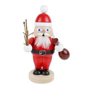 Steinbach Wooden Big Smoker Nutcracker, Santa Claus, 11" - 1 of 4