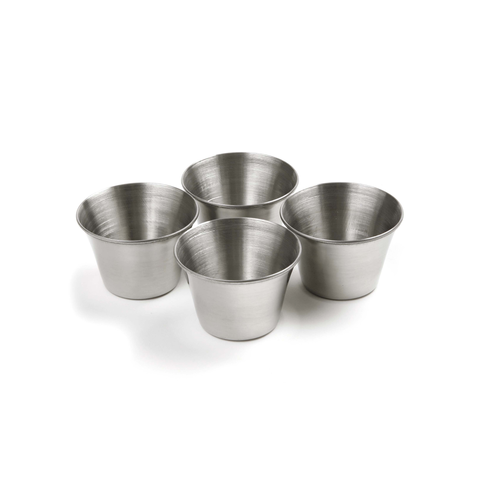 Norpro Stainless Steel Butter and Sauce Cups, Set of 4