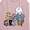Women's - Peanuts - Good Grief Charlie Brown Graphic Racerback Tank - 2 of 4