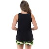 Just Love Womens Tank & Short Cute Pajama Set - Ribbed PJ Sets Sleepwear Loungewear - 3 of 3