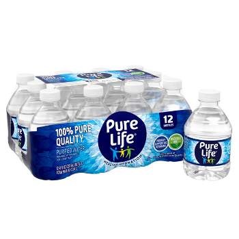 Pure Life Purified Water - 12pk/8 fl oz Bottles