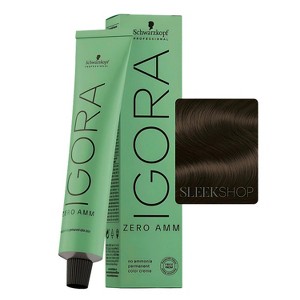 Schwarzkopf Professional Igora Zero AMM Ammonia-Free Permanent Color Creme - Hair Dye Haircolor - 1 of 3