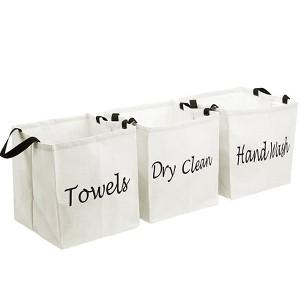 The Lakeside Collection Set of 3 Storage Baskets - Printed - 1 of 4