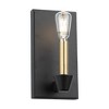 Artcraft Lighting Notting Hill 1 - Light Sconce in  Black/Brushed Brass - 3 of 4