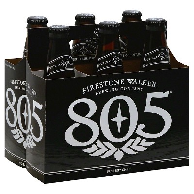 Firestone® Walker 805 Beer - 6pk / 12oz Bottles : Target