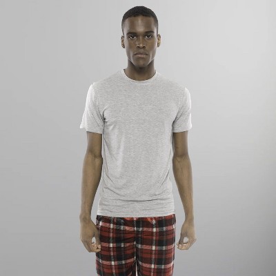 Members Only Men's Short Sleeve Rayon Sleep Shirt