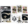 MasterPieces Officially Licensed NFL New Orleans Saints Playing Cards - 54 Card Deck for Adults - 4 of 4