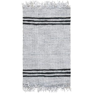 Vintage Leather W/ Fringes VTL702 Hand Woven Indoor Rugs - Safavieh - 1 of 4