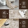 Washable Runner Rug - Modern Abstract, Non-Slip, Stain-Resistant, Low Pile, Distressed, Hallway or Entryway - 2 of 4