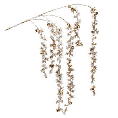 Melrose Hanging Pine Bell Branch (Set of 2)