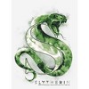 Women's Harry Potter Slytherin Snake Watercolor T-Shirt - 2 of 4