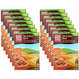 Mom's Best Oats & Honey Blend Cereal - Case of 14/18 oz - 1 of 4