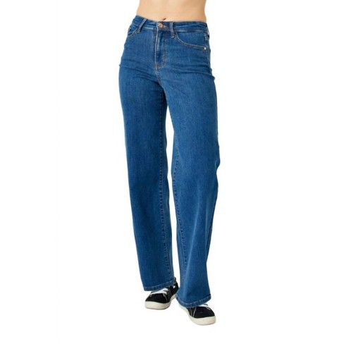 Women's High Rise Straight Jeans - Judy Blue - image 1 of 4