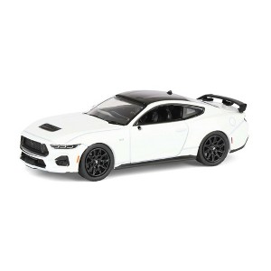 GreenLight 1/64 2024 Ford Mustang, Oxford White, Muscle Series 30 13370-F - 1 of 4