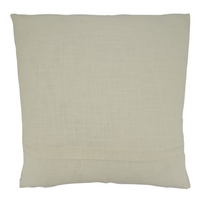 Silver Foil Print Snowflake Cotton Polyester Throw Pillow Cover