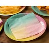 Blue Panda 150-Pack Rainbow Pastel Disposable Paper Napkins Party Supplies - 2 of 4