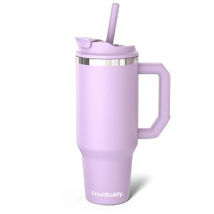 FrostBuddy Thicc Buddy Insulated Tumbler | Available in 40oz & 50oz Sizes | Stainless Steel + Chapstick Holder - 1 of 4