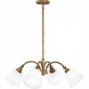 Quoizel Lighting 4 - Light Pendant in  Weathered Brass - 4 of 4