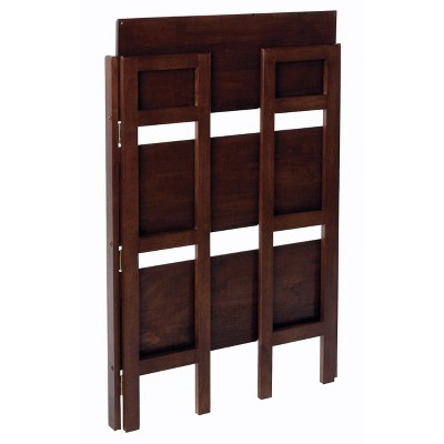 Walnut 3-Tier Stackable Solid Wood Floating Shelf