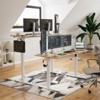RISOKEYS 56 inch Computer Desk - Adjustable Desk with Spacious Desktop,Headphone Hook for Home Office & Office, Easy to Use - 2 of 4