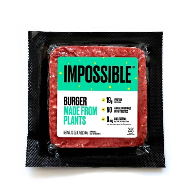 Impossible Plant-Based Burger Ground - 12oz