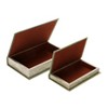 Storied Home Book Storage Boxes, Set of 2 "All The Little Things" - 4 of 4