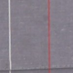 charcoal/red/white stripe